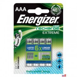 Bateria akumulatorek ENERGIZER HR3 AAA (4szt) 800mAh