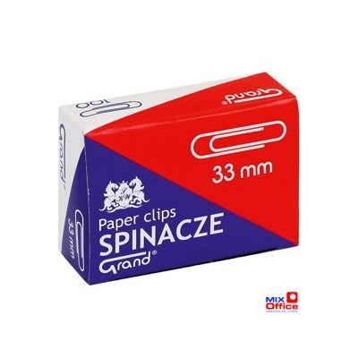 Spinacz R-33 mm GRAND 10op x 100sztuk 110-1382