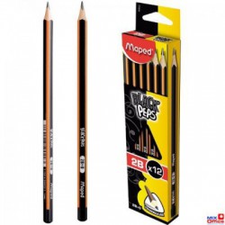 Ołówek drewniany Blackpeps 2B MAPED 850022