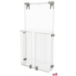 Kieszeń na ulotki wisząca A5 0403-0038-00 PANTA PLAST (X)