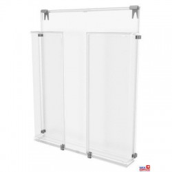Kieszeń na ulotki wisząca A4 0403-0039-00 PANTA PLAST