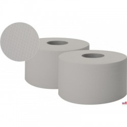 Papier toaletowy JUMBO-ROLL szary ESTETIC 1-warstwowy 120m PJS1120