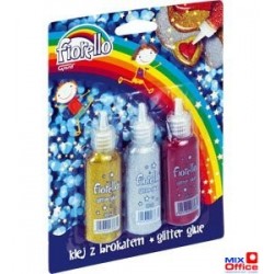 Klej brokatowy FIORELLO GR-BK20 3 kolory x20ml 170-2230