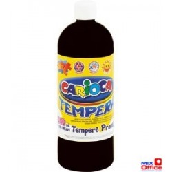 Farba tempera 1000 ml, czarny CARIOCA 170-1443/170-2642