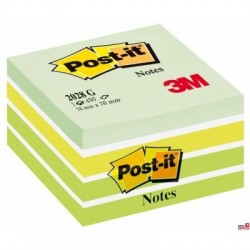 Bloczek 3M POST-IT 2028-G 76x76mm zielony 450k FT510093238