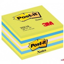 Bloczek 3M POST-IT 2028-NB 76x76mm niebiesko-zielony 400k FT510093253