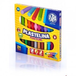 Plastelina Astra 24 kolory, 303110001