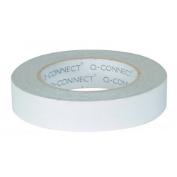 Taśma dwustronna montażowa Q-CONNECT, piankowa, 18mm, 3m, biała