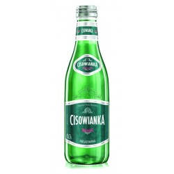 Woda CISOWIANKA Classique, niegazowana, butelka szklana, 0,3l