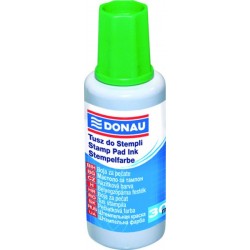 Tusz do pieczątek DONAU, 30ml, zielony