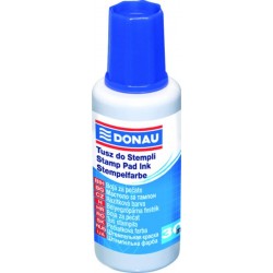 Tusz do pieczątek DONAU, 30ml, niebieski