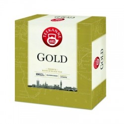 Herbata czarna TEEKANNE Gold, 100 torebek, 200 g, z zawieszką