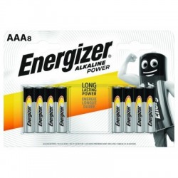 Bateria ENERGIZER Alkaline Power, AAA, LR03, 1,5V, 8szt.