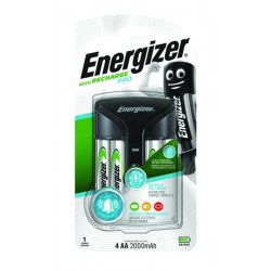 Ładowarka ENERGIZER Pro Charger + 4 szt. akumulatorków Power Plus AA