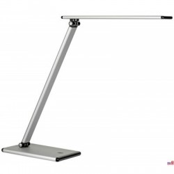 Lampka biurkowa UNILUX TERRA LED, metaliczny szary, dotykowy włącznik, 400077409