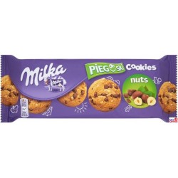 Ciastka MILKA Pieguski 135g Czekolada i orzechy CHOCO COOKIE NUT