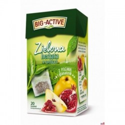 Herbata BIG-ACTIVE PIGWA-GRANAT zielona 20 kopert/34g