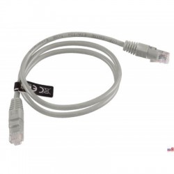 Kabel UTP CAT 5E PATCHCORD 1m szary EB273E ESPERANZA (X)