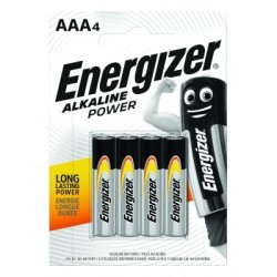 Bateria ENERGIZER Alkaline Power, AAA, LR03, 1,5V, 4szt.